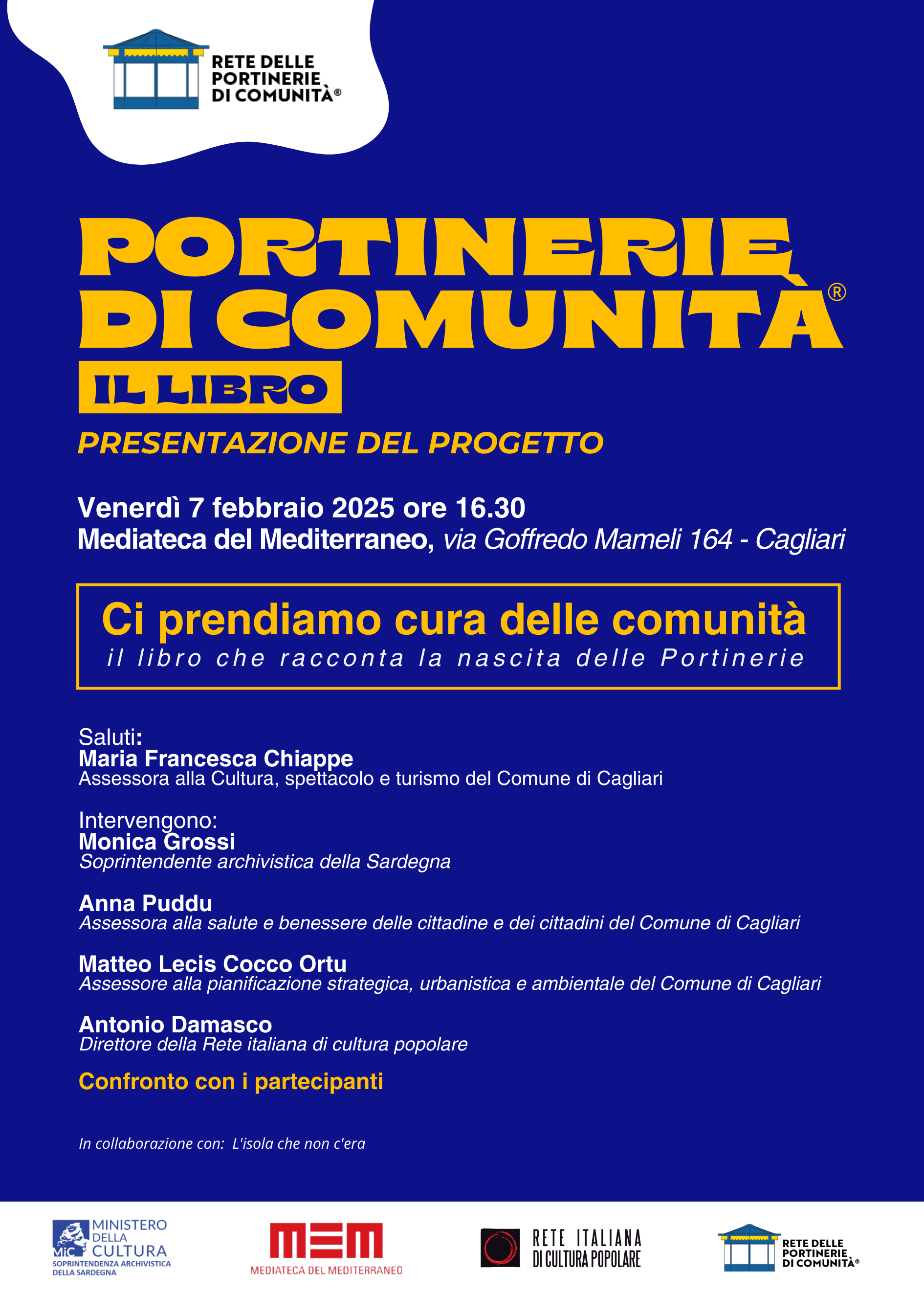 Portinerie di comunità - presentazione progetto e libro